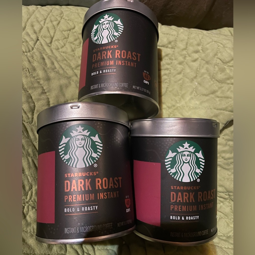 Starbucks coffee TINS